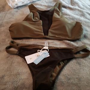 Cupshe bikini...size large